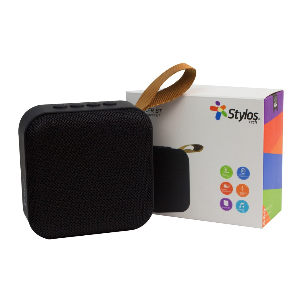 Stylos Stscux1 B Bocina Bluetooth 5 V Ios Android Color Negro - ordena-com.myshopify.com