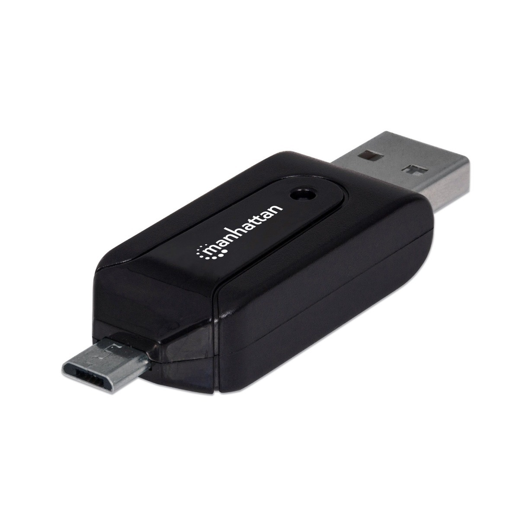 Manhattan 406215 Adaptador Otg Usb 2.0 A M Micro B M Mas Lector 24 En 1 - ordena-com.myshopify.com