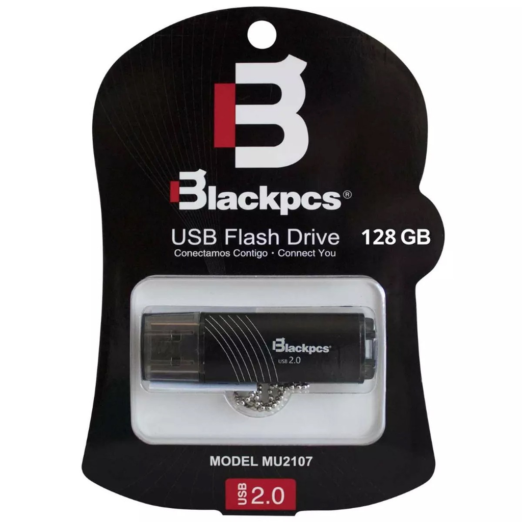 Memoria Flash Usb Blackpcs De 128 Gb Color Negro Plastico - ordena-com.myshopify.com