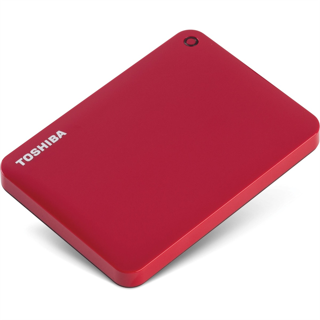 Toshiba Hdtc820 Xr3 C1 Disco Duro Externo Canvio Conect Ii 2 T Usb 3.0, Rojo