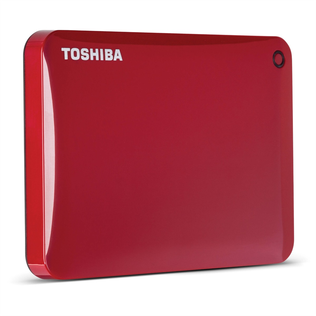 Toshiba Hdtc820 Xr3 C1 Disco Duro Externo Canvio Conect Ii 2 T Usb 3.0, Rojo