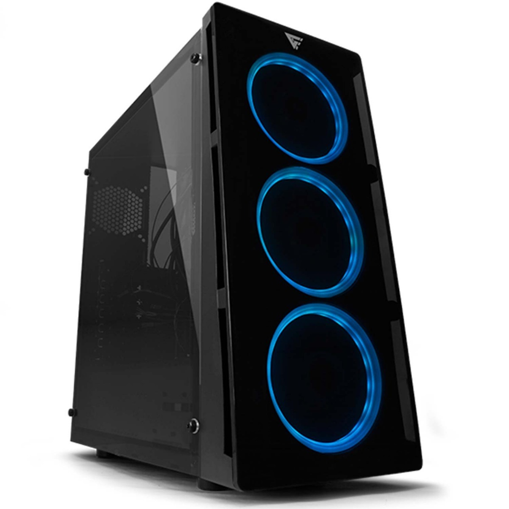 Game Factor Csg501 Gabinete Gamer Atx Con Luz Intercambiable, Negro - ordena-com.myshopify.com