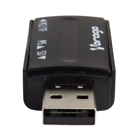 Vorago Cr 101 Lector De Memorias Sd/T Flash/Msd/Sdhc/Mmc/Sd/Xc Slim - ordena-com.myshopify.com