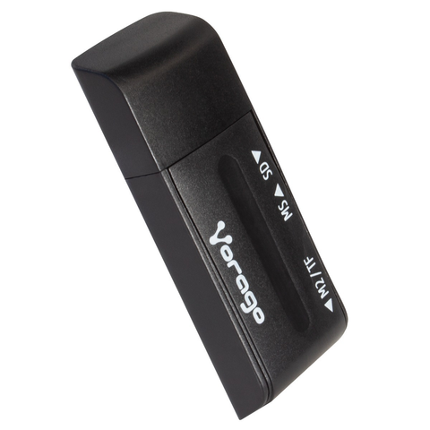 Vorago Cr 101 Lector De Memorias Sd/T Flash/Msd/Sdhc/Mmc/Sd/Xc Slim - ordena-com.myshopify.com