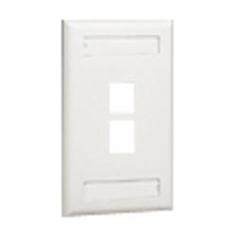 Panduit Nk2 Fwhy Placa De Pared Vertical Salida 2 Puertos Blanco - ordena-com.myshopify.com