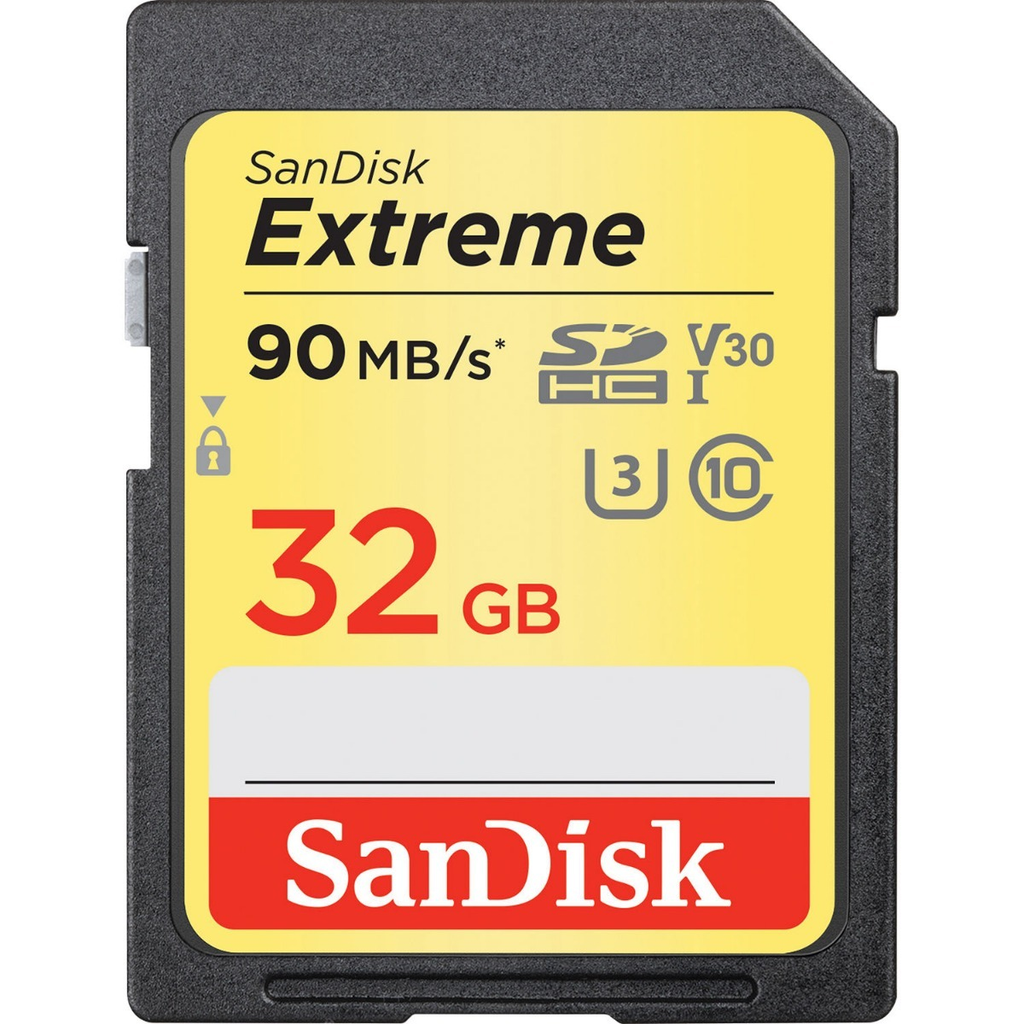 Sandisk Sdsdxve 032 G Gncin Memoria Sd Extreme 32 Gb Sdhc C10 U3 90 Mb - ordena-com.myshopify.com