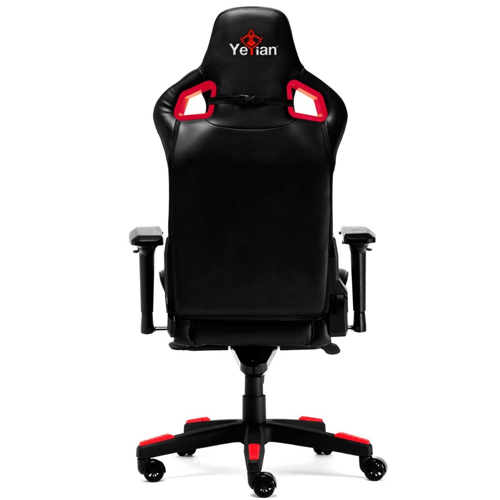 Yeyian Cadira 2150 Silla Gaming Reclinable 4 D Negro Rojo Poliuretano - ordena-com.myshopify.com