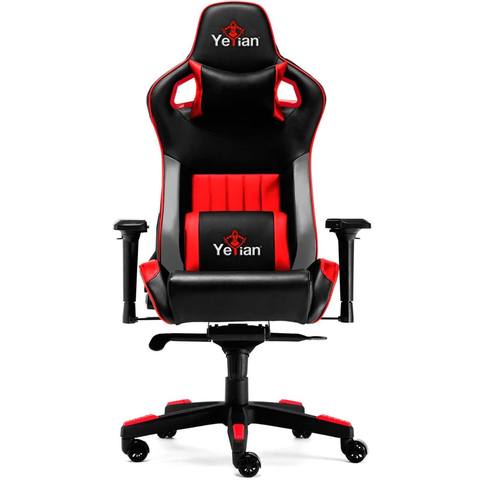 Yeyian Cadira 2150 Silla Gaming Reclinable 4 D Negro Rojo Poliuretano - ordena-com.myshopify.com