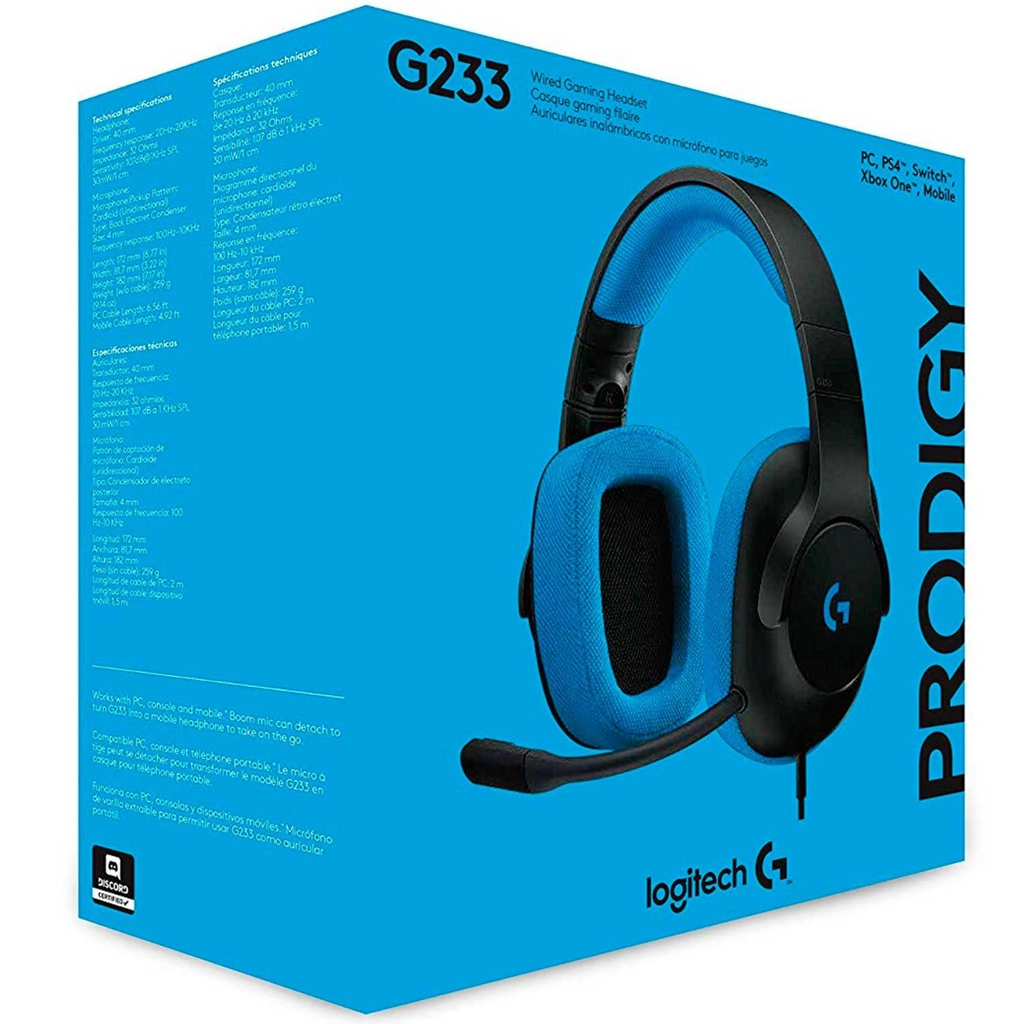 Logitech G233 Audifonos Diadema Dgtl Gamming - ordena-com.myshopify.com