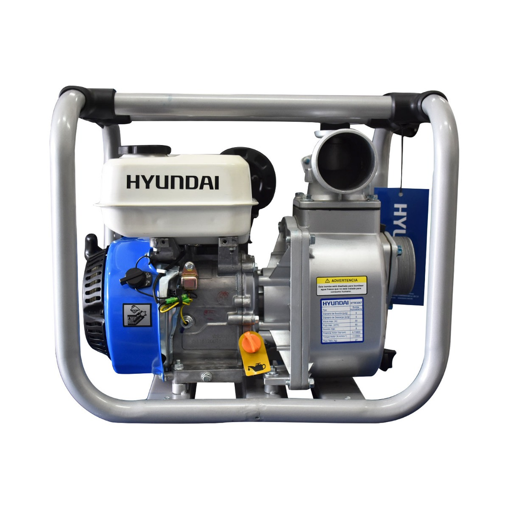 Hyundai Hyw3067 Equipo De Riego Rodado 3x3 C/Mot. 6.7 Hp - ordena-com.myshopify.com