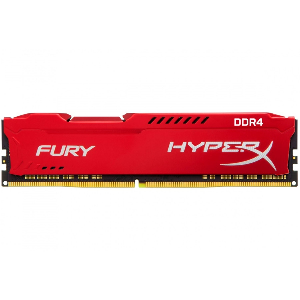 Kingston Hx426 C16 Fr2/8 Memoria Ddr4 Hyper X Fury Red 8 Gb 2666 Mhz - ordena-com.myshopify.com