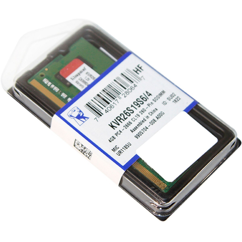 Memoria RAM Kingston ValueRAM DDR4, 2666MHz, 4GB