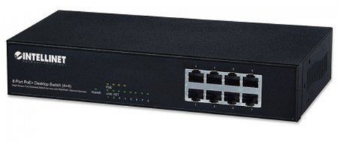 Intellinet 560757 Switch 8 Ptos 4 Poe 4 Std Para Escritorio 10 100 Mbps - ordena-com.myshopify.com