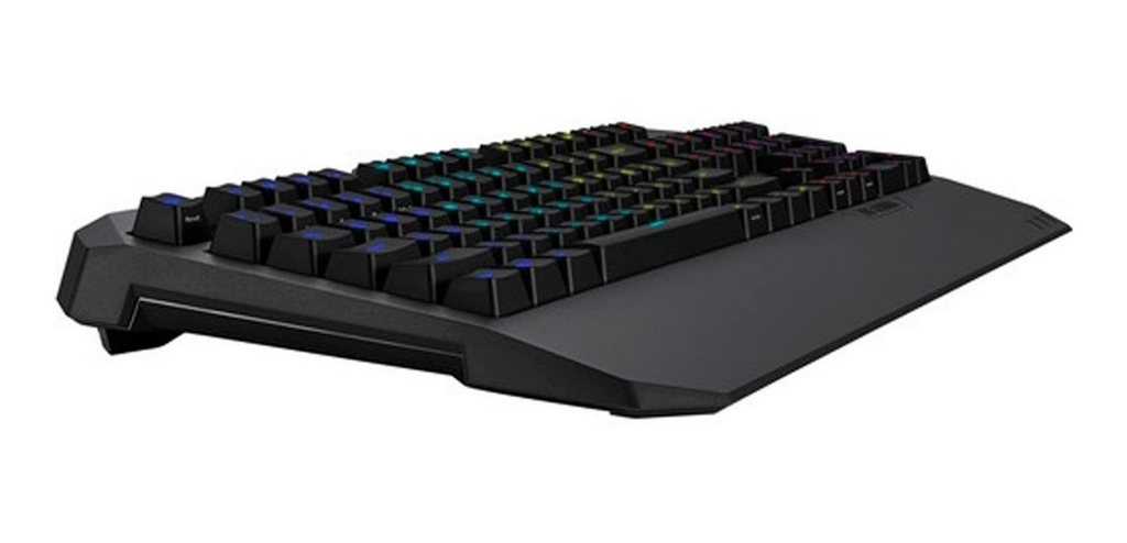 Teclado Asus Gamer K5 Antiderrames Con Luces Rgb Color Negro - ordena-com.myshopify.com