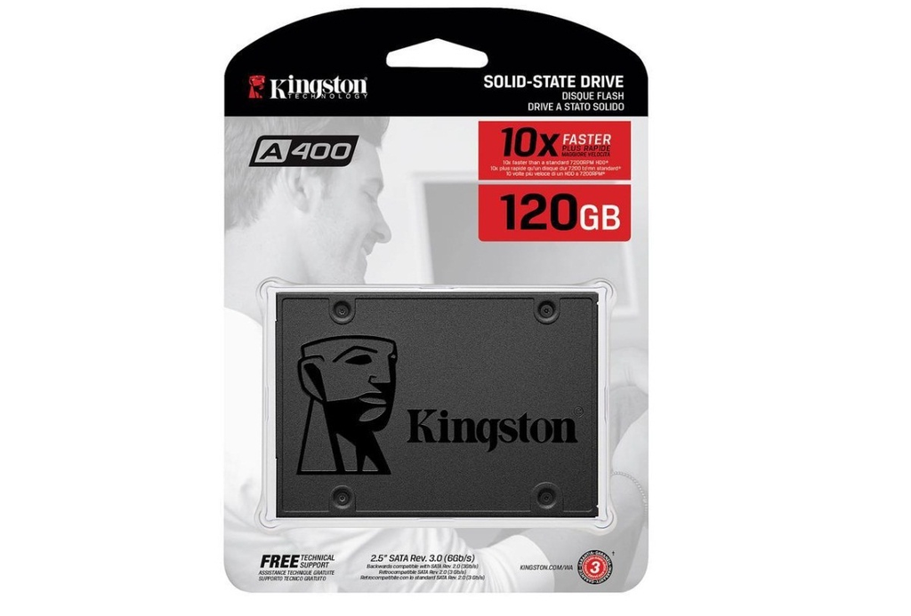 Kingston Sa400s37/120g A400 Sata 3 2.5 Solid State Drive 2.