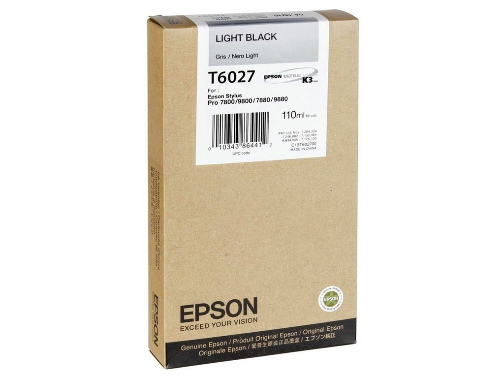 Epson T602700 Tinta Negra Ligth P/Stylus Pro 7800/7880 - ordena-com.myshopify.com