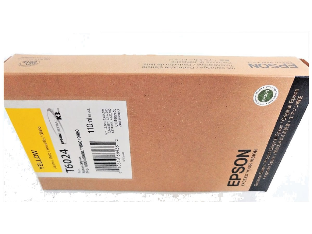 Epson T602400 Tinta Amarilla P/Stylus Pro 7800 - ordena-com.myshopify.com