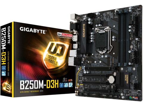 Giga Byte Ga B250 M D3 H Tarjeta Madre Socket 1151 Soporta Ddr4 Intel 6 Th Core I7 - ordena-com.myshopify.com