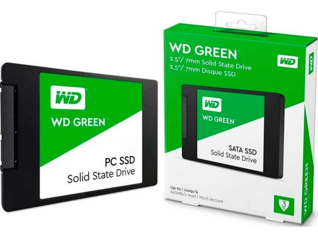 Ssd Disco Duro Western Digital Wds480 G2 G0 A 480 Gb 2.5p Green