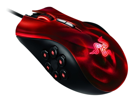 Razer Rz01 00750200 R3 U1 Mouse Naga Hex Moba/Action Rpg 5600 Dpi, Rojo - ordena-com.myshopify.com