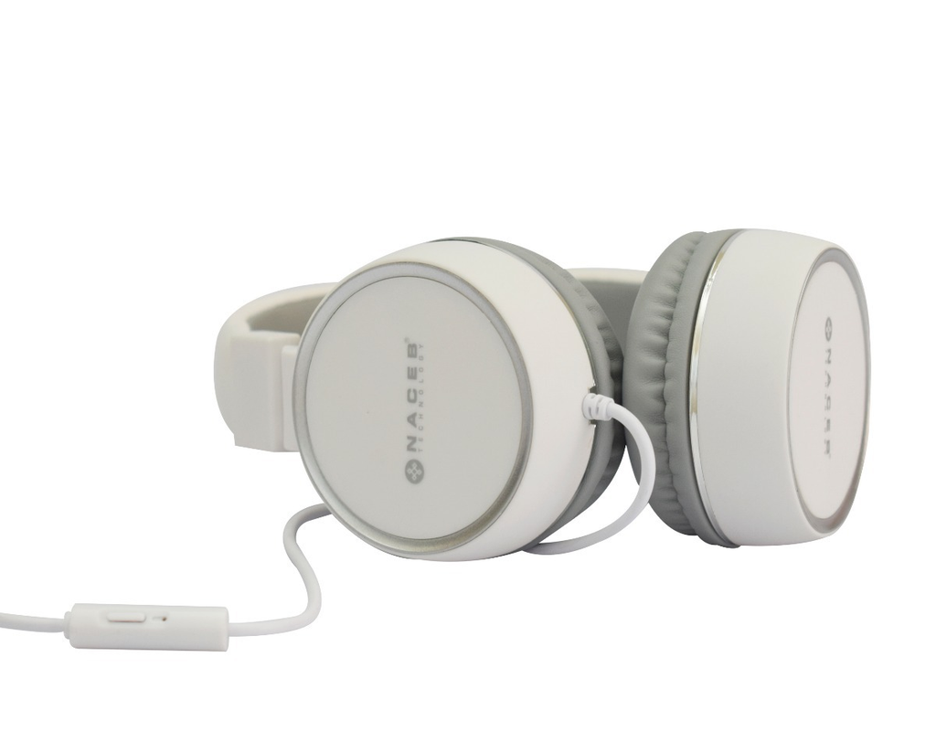 Naceb Na 0310 B Audifonos Con Microfono Blanco - ordena-com.myshopify.com