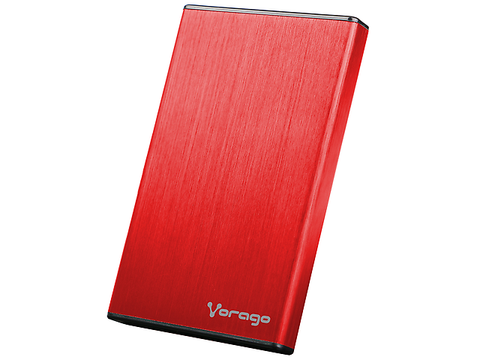 Vorago Hdd 201 Carcasa Para Disco Duro 2.5 Sata Usb 3.0 Rojo - ordena-com.myshopify.com