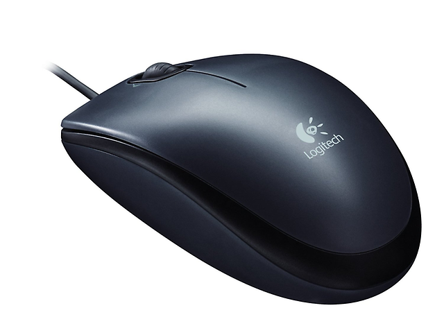 Logitech M100 Mouse Alámbrico Usb Negro - ordena-com.myshopify.com