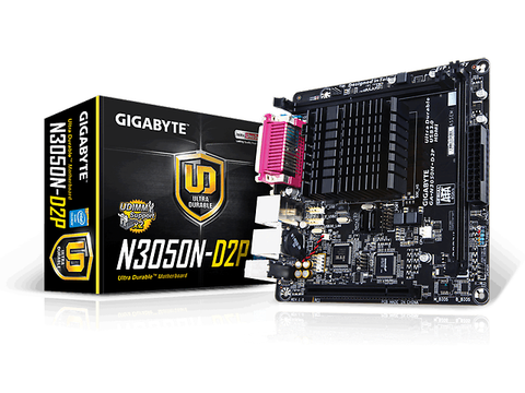 Gigabyte Ga N3050 N D2 P Tarjeta Madre Intel Celeron Dual Core N3050 2 Xddr3 - ordena-com.myshopify.com