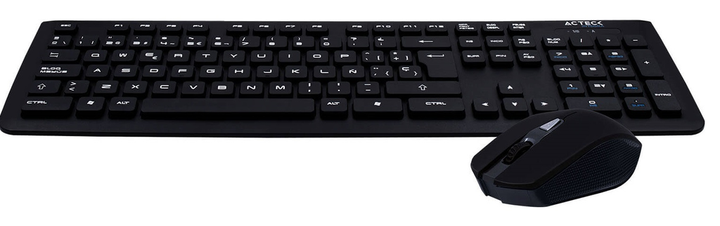 Kit Acteck Kt500 Teclado Inalambrico Slim Y Mouse Inalambric - ordena-com.myshopify.com