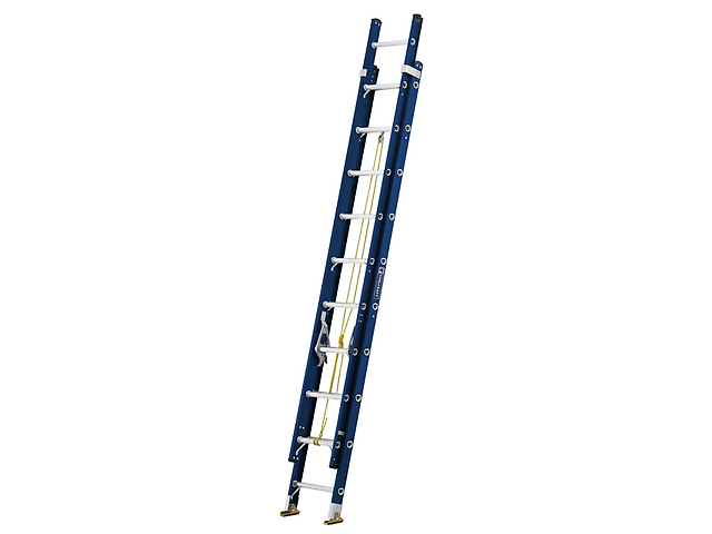 TOOLCRAFT TC5303 ESCALERA EXTENSION FIBRA DE VIDRIO 24 ESCALONES TIPO II - ordena-com.myshopify.com