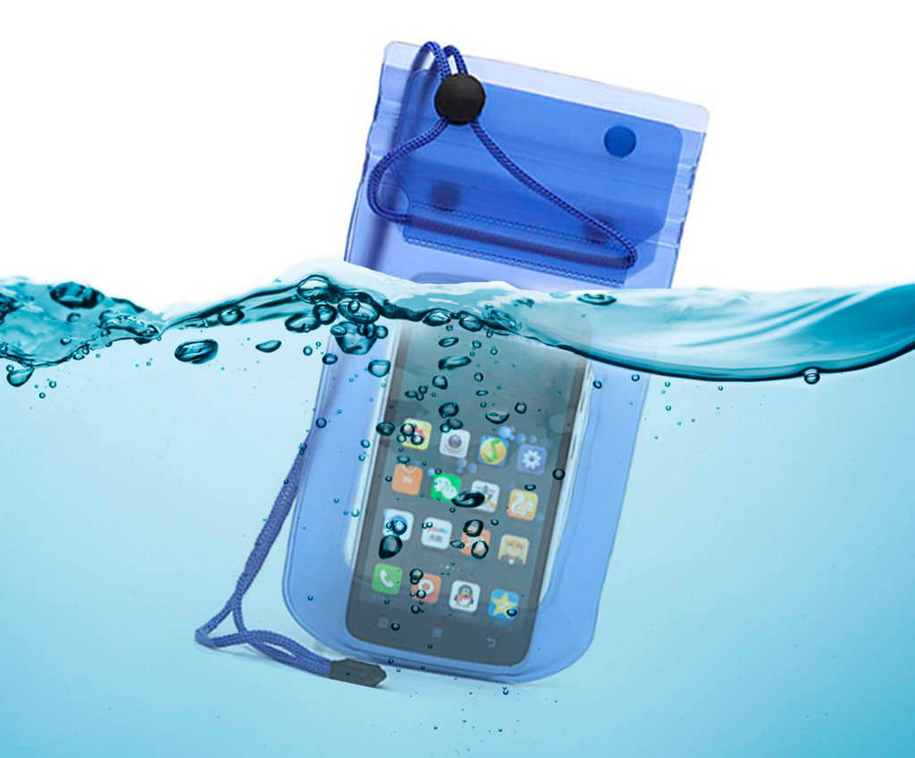 Green Leaf 18 1582 Tr Bolsa Contra Agua Para Smartphone Colro Transparente