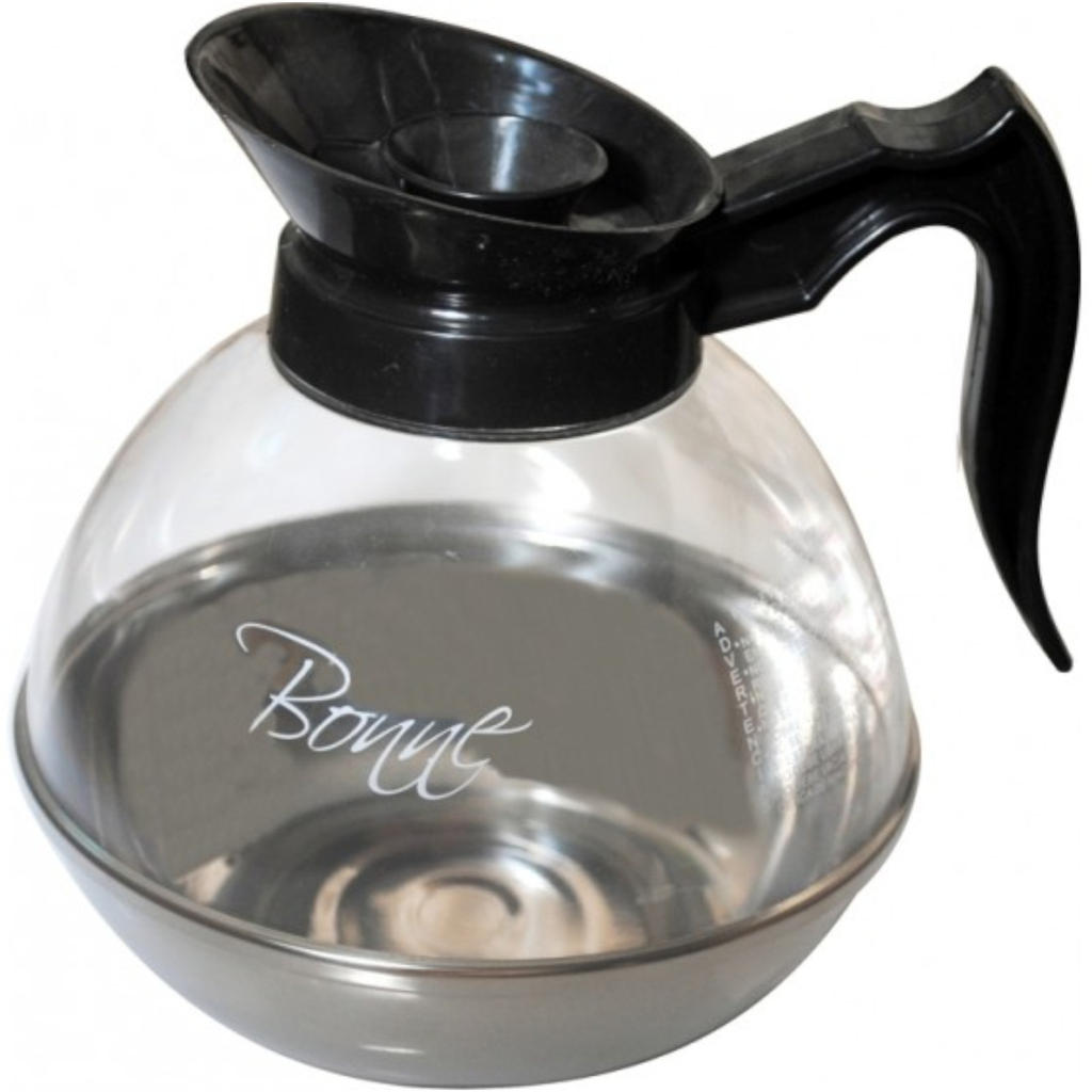 Jarra cafetera 1.7 lt policarbonato/aluminio negra