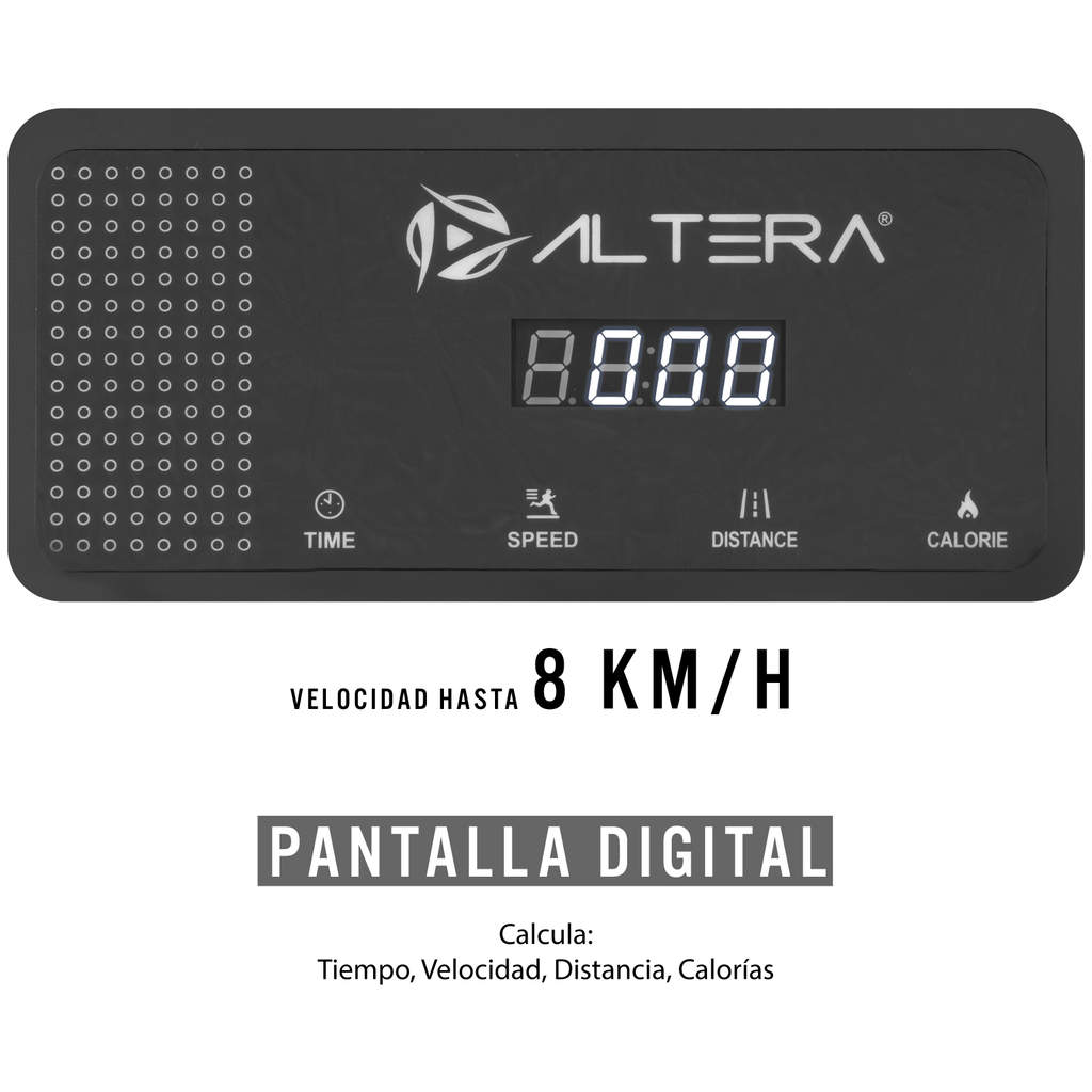 Caminadora Electrica Ultra Delgada Cardio Fitness 2.5 Hp