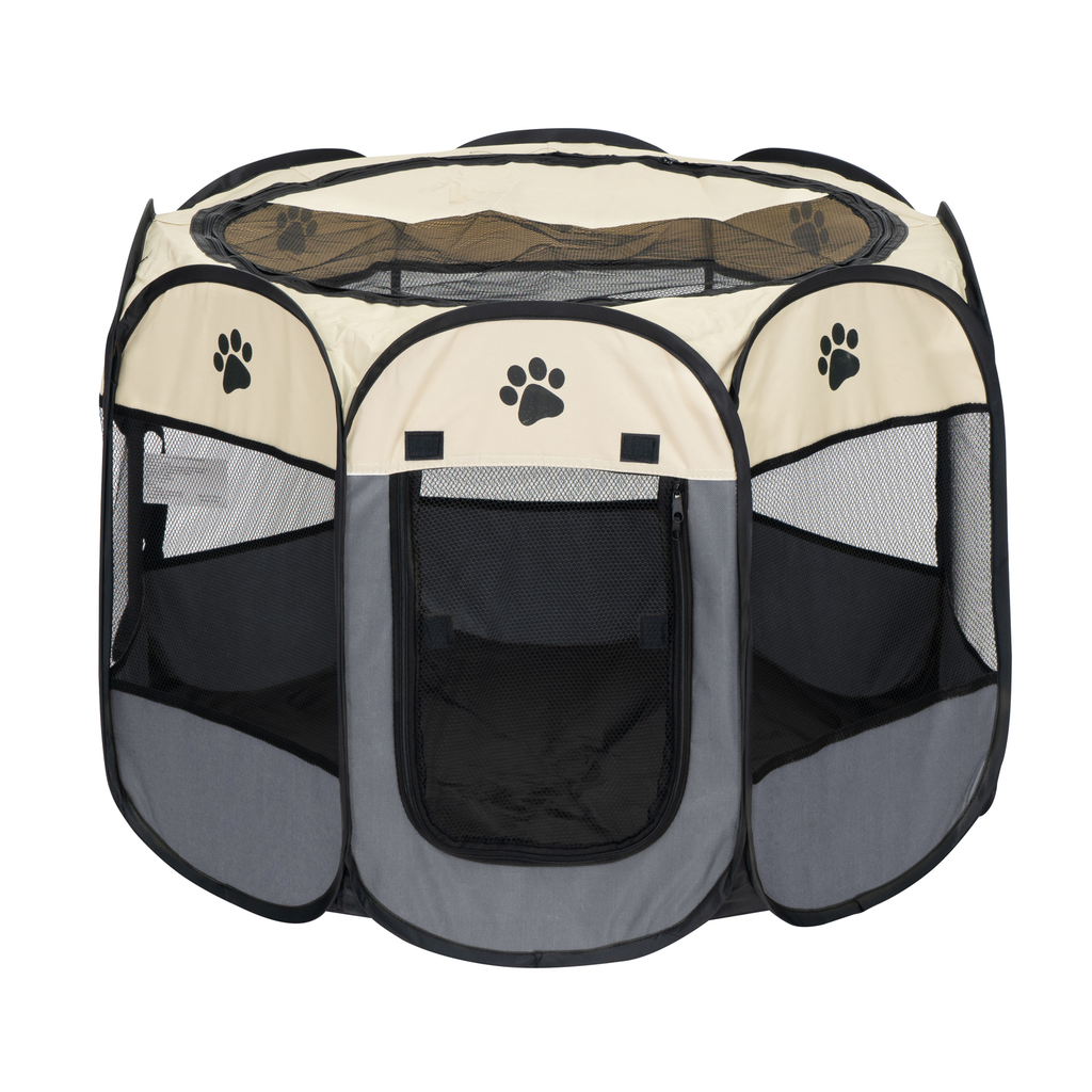 Casa Corral para Perros Plegable Mascota Aire Libre Chico