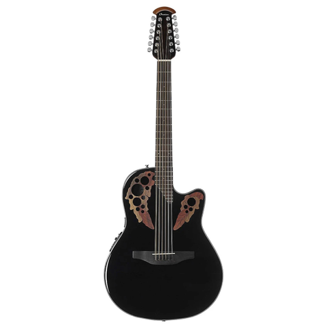 OVATION CE4412-5 Guitarra Electroacústica 12-Cuerdas de Bronce