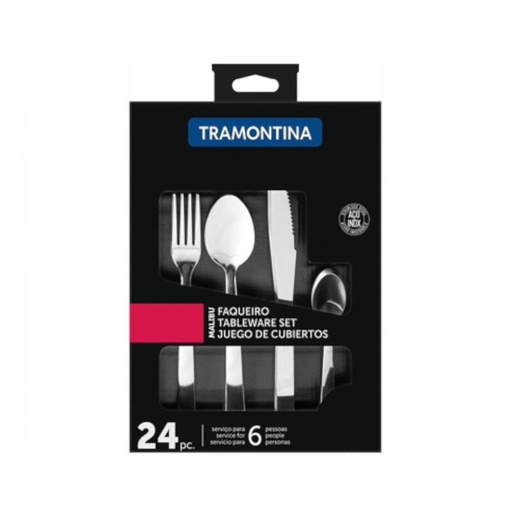 Juegos De Cubiertos 24 Piezas Malibu 23798/046