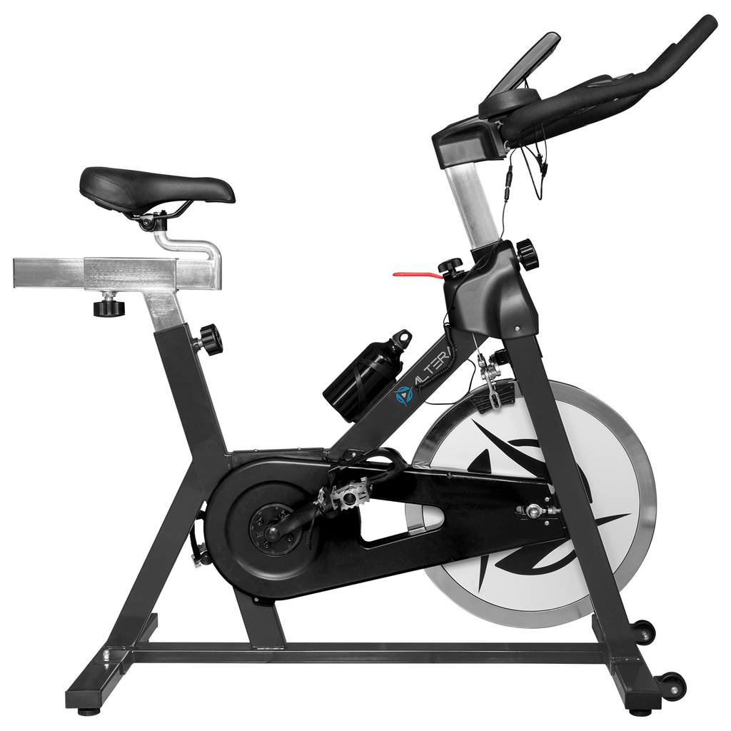 Bicicleta Estática Altera NOIR Spinning C/ Asiento Y Manubrio Ajustable  Capacidad 100 Kg