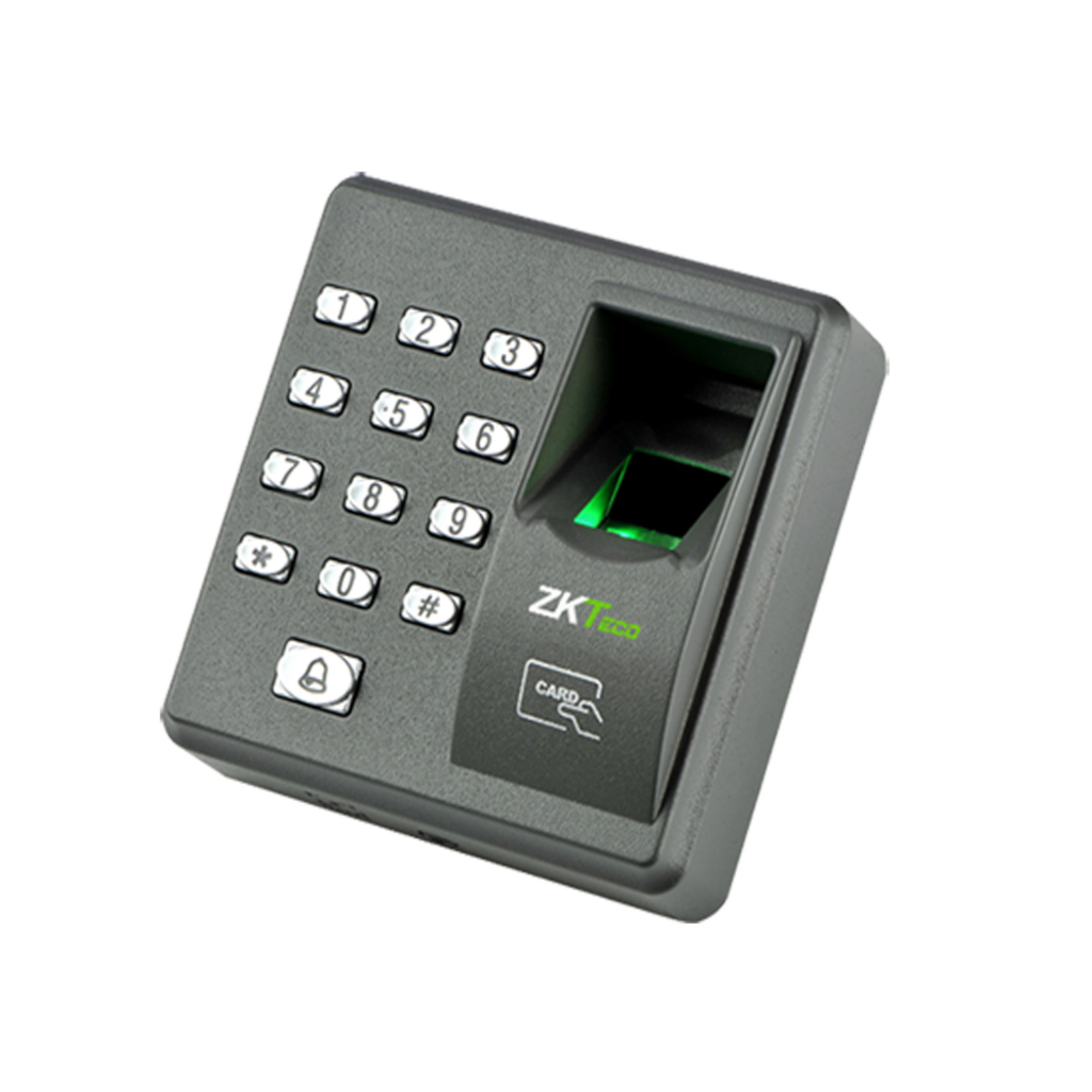 ZKTECO X7KIT - Kit para Control de Acceso de 1 puerta, 500 huellas, 500 tarjetas