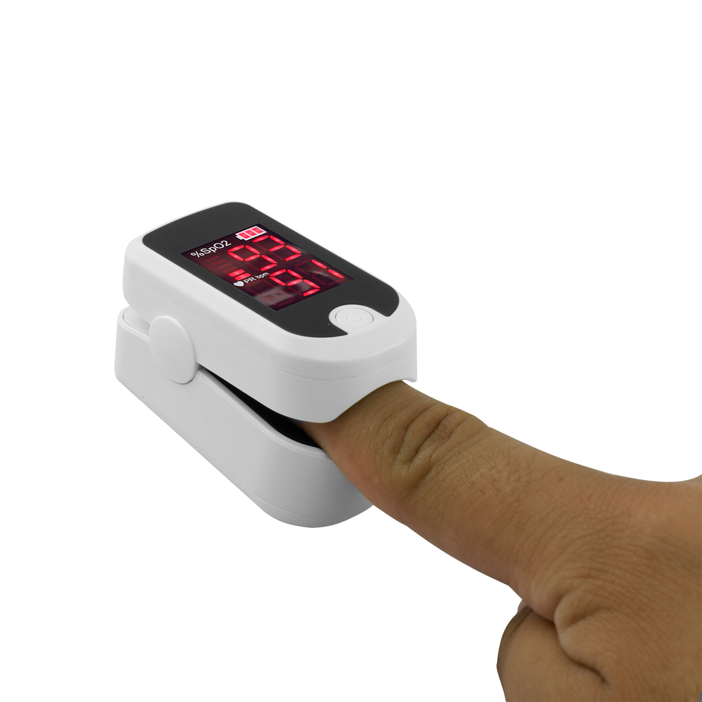 Oximetro de Dedo Pulso Monitor Medidor Oxigeno en la Sangre