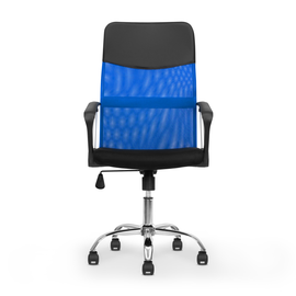 Sillon De Oficina Ejecutivo Onof Cromado Giratorio Silla