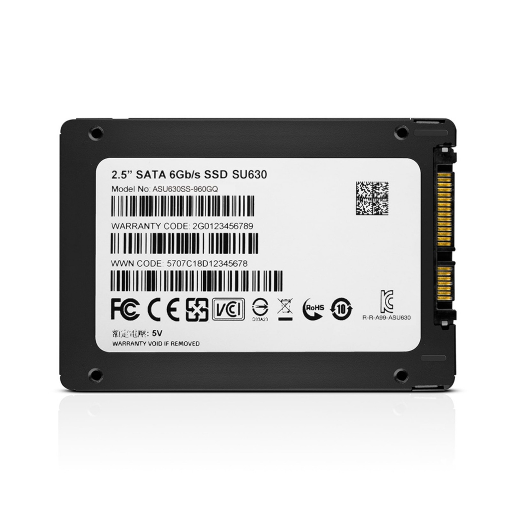 SSD Adata Ultimate SU630 QLC 3D, 960GB, SATA, 2.5 pulg, 7mm