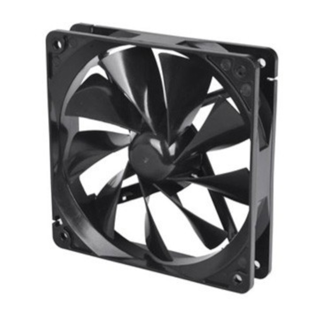 Thermaltake Cl F005 Pl12 Bl A, Ventilador Para Gabinete 120 Mm Pure 12 Negro