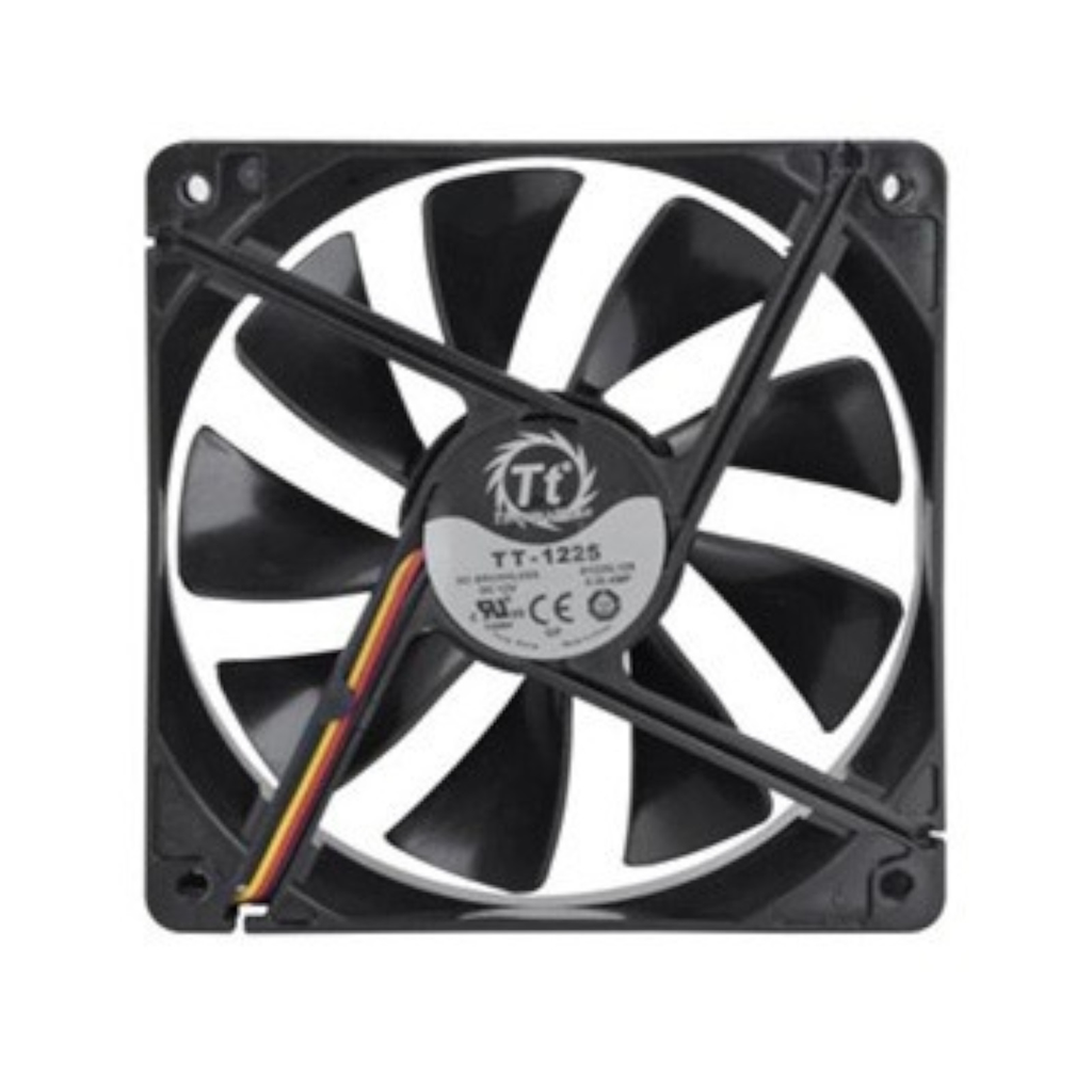 Thermaltake Cl F005 Pl12 Bl A, Ventilador Para Gabinete 120 Mm Pure 12 Negro