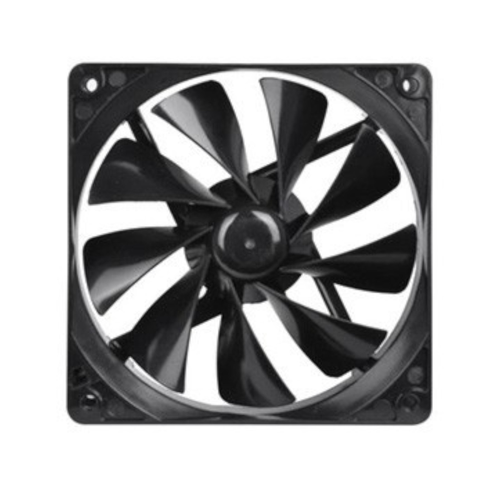 Thermaltake Cl F005 Pl12 Bl A, Ventilador Para Gabinete 120 Mm Pure 12 Negro