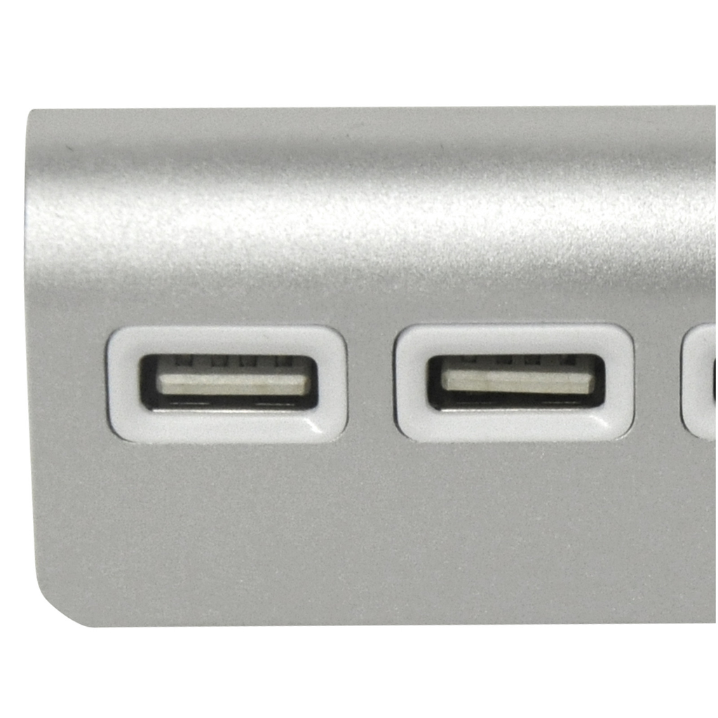 Mini Hub 4 puertos USB con LED indicador