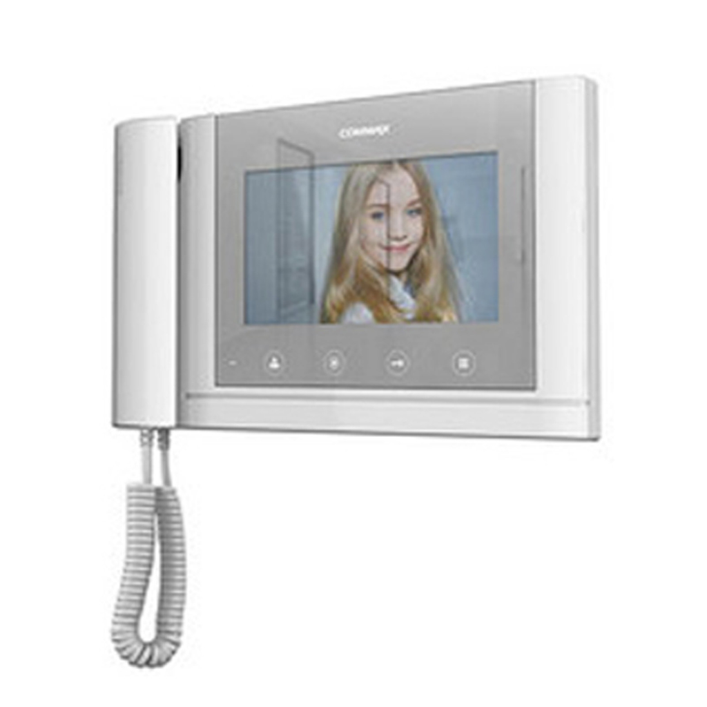 Monitor con pantalla de 7 pulgadas con auricular integrado