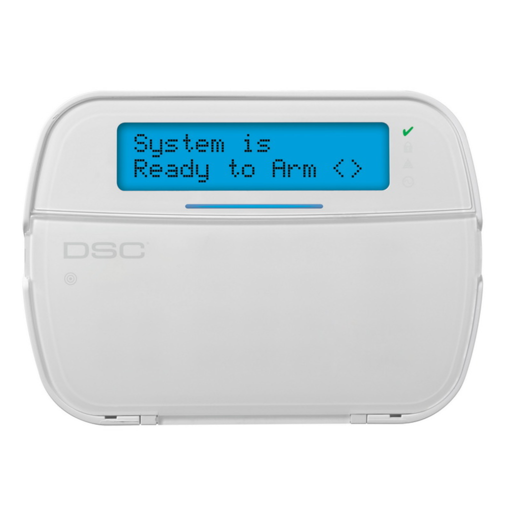 DSC HS2LCDPN Teclado Cableado LCD Alfanumérico con Lector de Proximidad