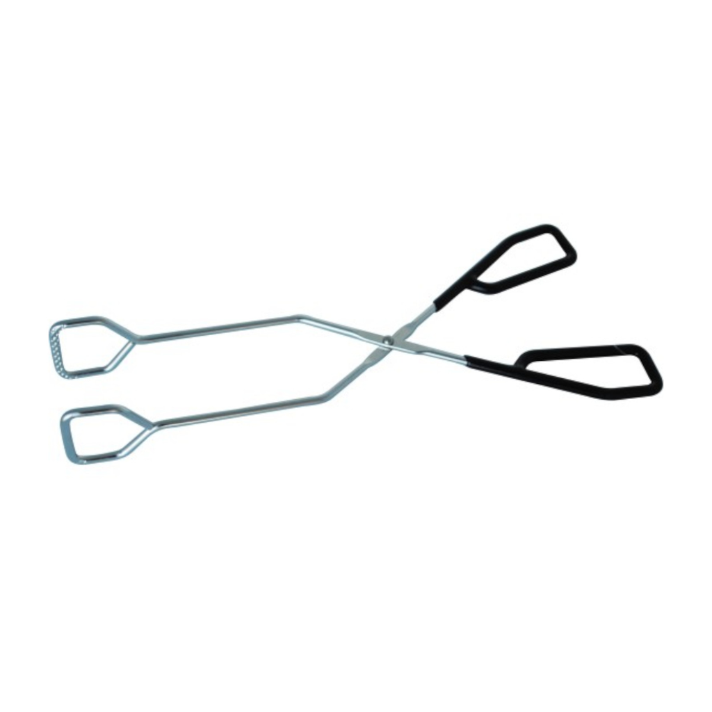 Pinza Tijera 10plg Acero Inoxidable Mango Negro