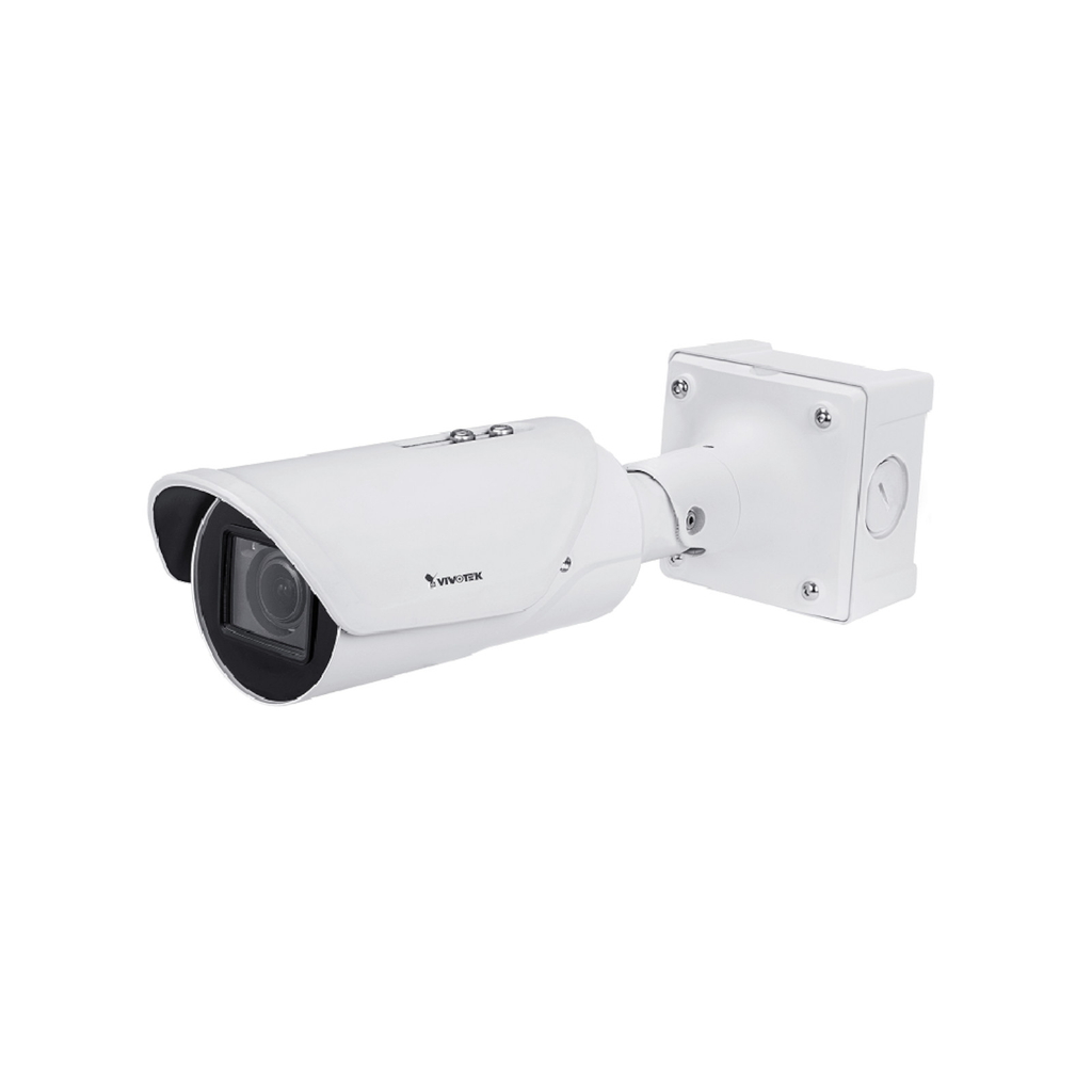 Camara ip bullet exterior con reconocimiento de matriculas