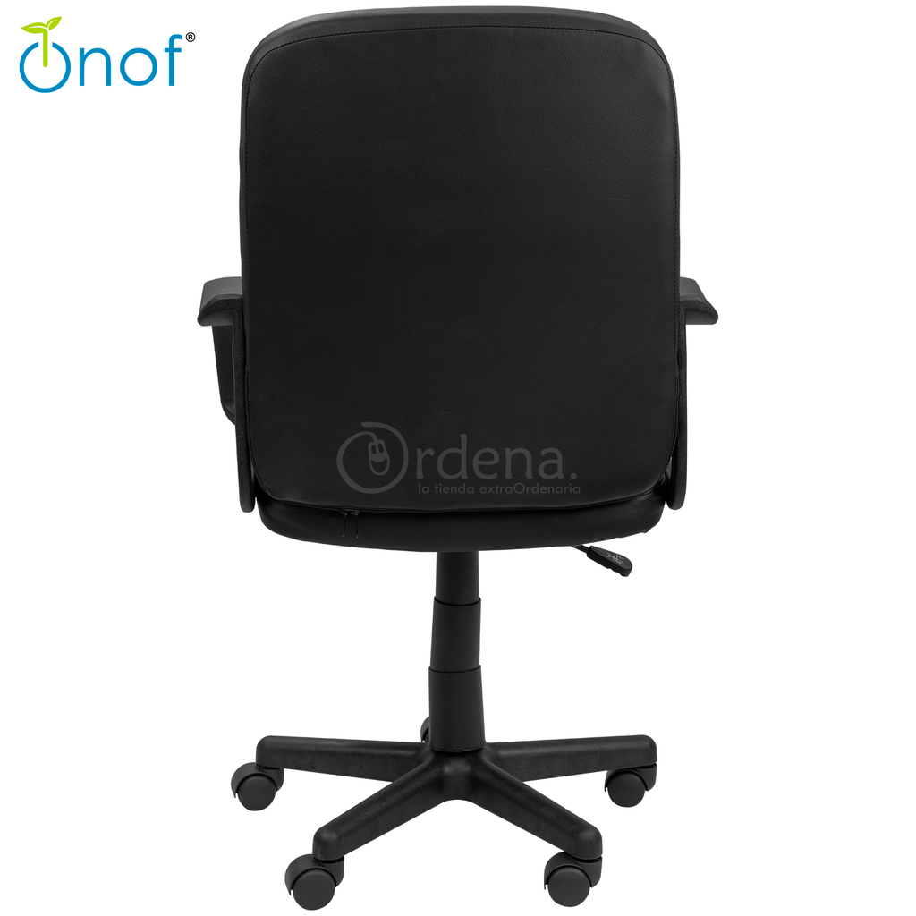 Kit X 3 Onof Sov 001 Sillon Giratorio Vinil Color Negro - ordena-com.myshopify.com